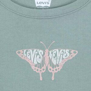Girls Levi's Butterfly Double Layer Knit Top - XS 4/5